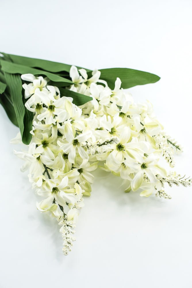 Cream Hyacinth Flower Bush - Greenery Market