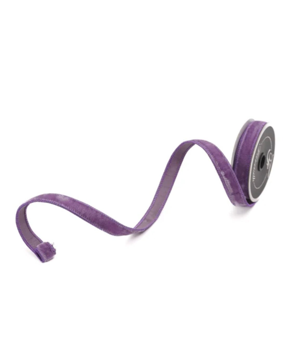 Farrisilk Violet plush velvet luster .75” wired ribbon - Greenery MarketRibbons & TrimRV000-70