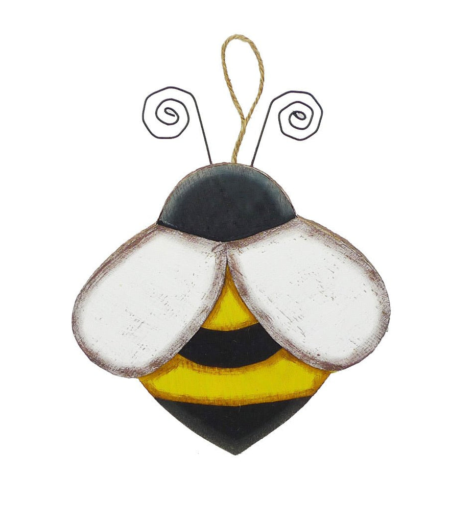 Needle Felt Honey Bee Wreath Attachment, Cute Honeybee Ornament