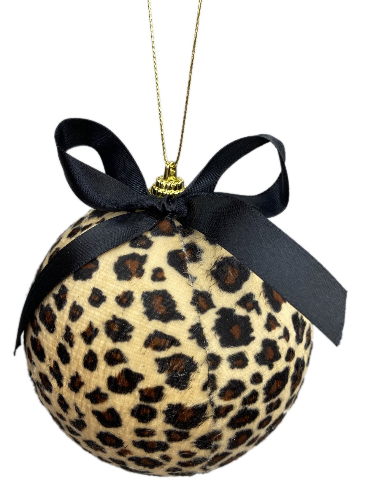 Cheetah ball ornaments - 4” - Greenery MarketOrnaments85248CHEETA