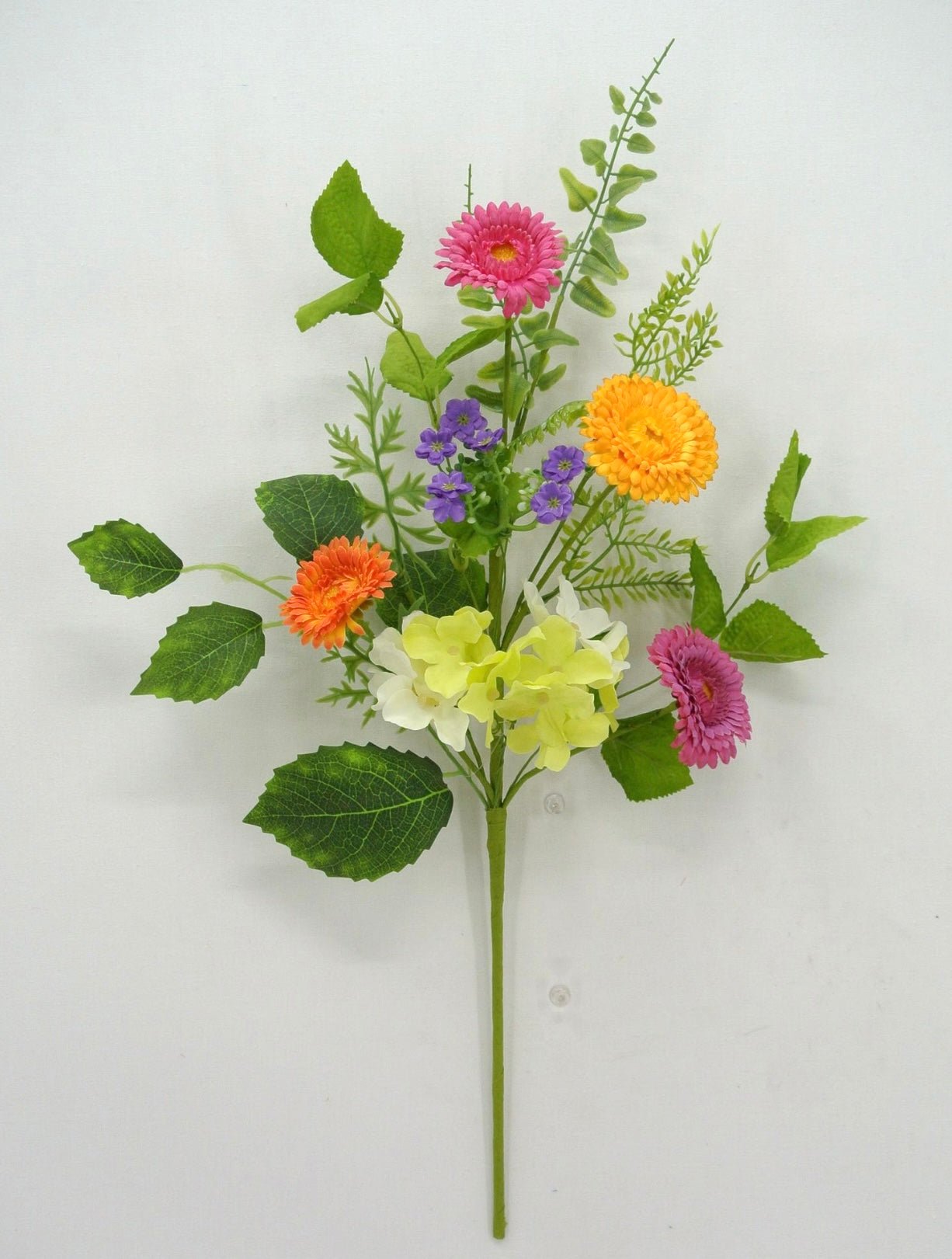 Mixed flower pick with greenery - Greenery MarketArtificial Flora63974