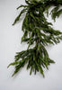 Norfolk pine garland 6’ with light frosting - Greenery Market2833271GI