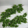 Soft touch, artificial cedar pine garland 68” - Greenery Marketgreenery27196