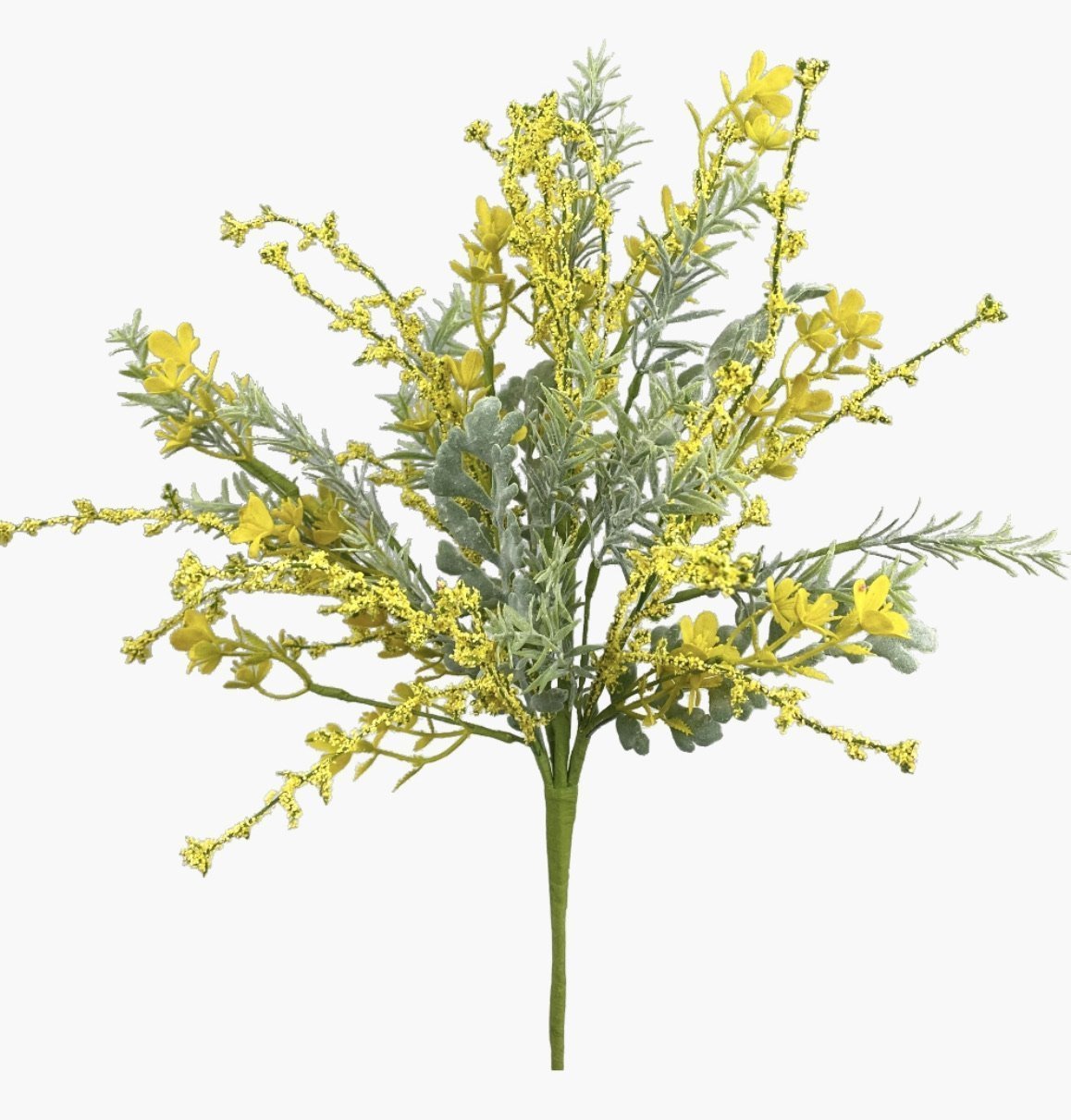 Yellow berry filler flower bush - Greenery Marketartificial flowers62915YW