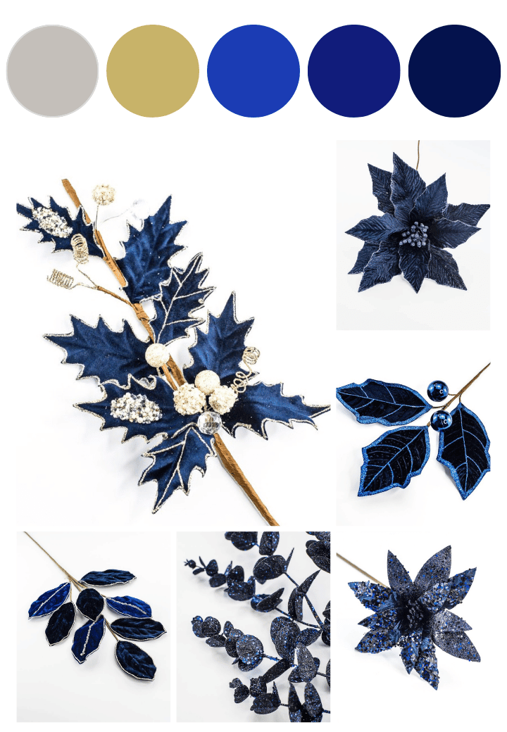 Holiday Blues - Greenery Market