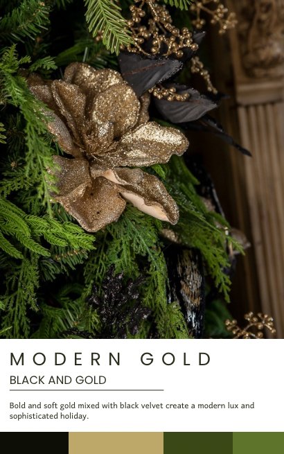 Modern Gold - Greenery Market