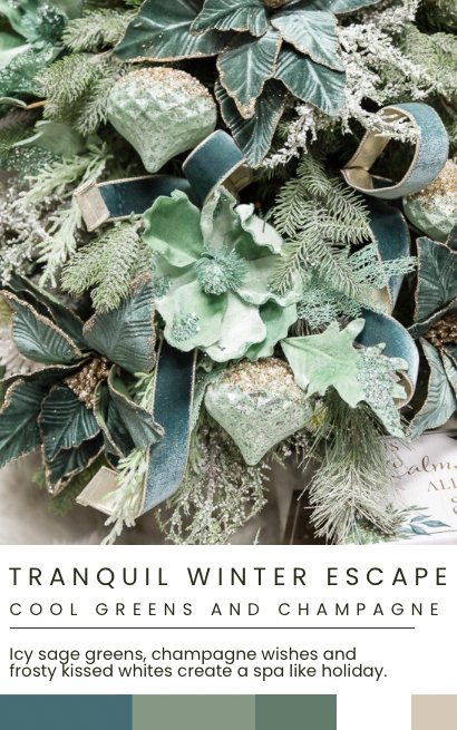 Tranquil Winter Escape - Greenery Market