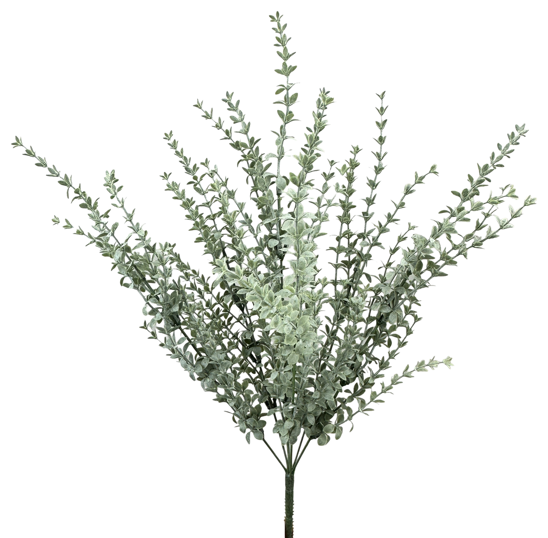 Artificial Sage Green Thyme Bush - 21"