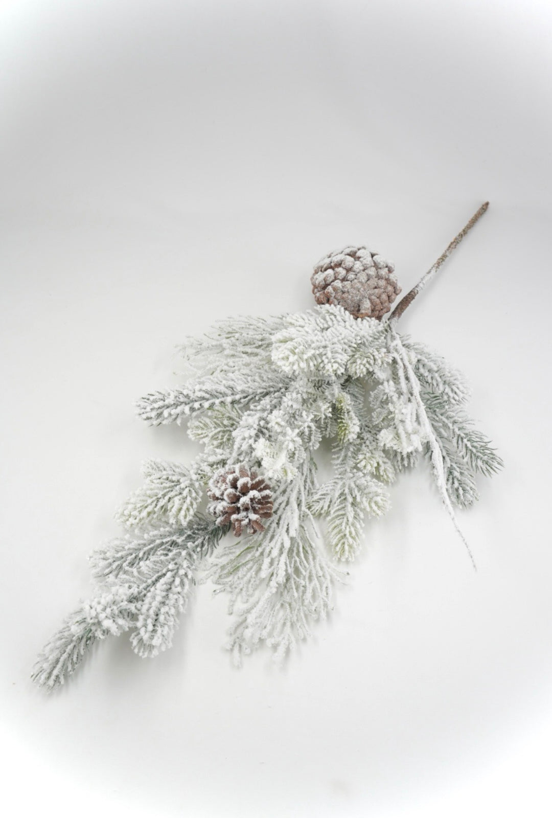 Artificial, Flocked Mix Pine Spray