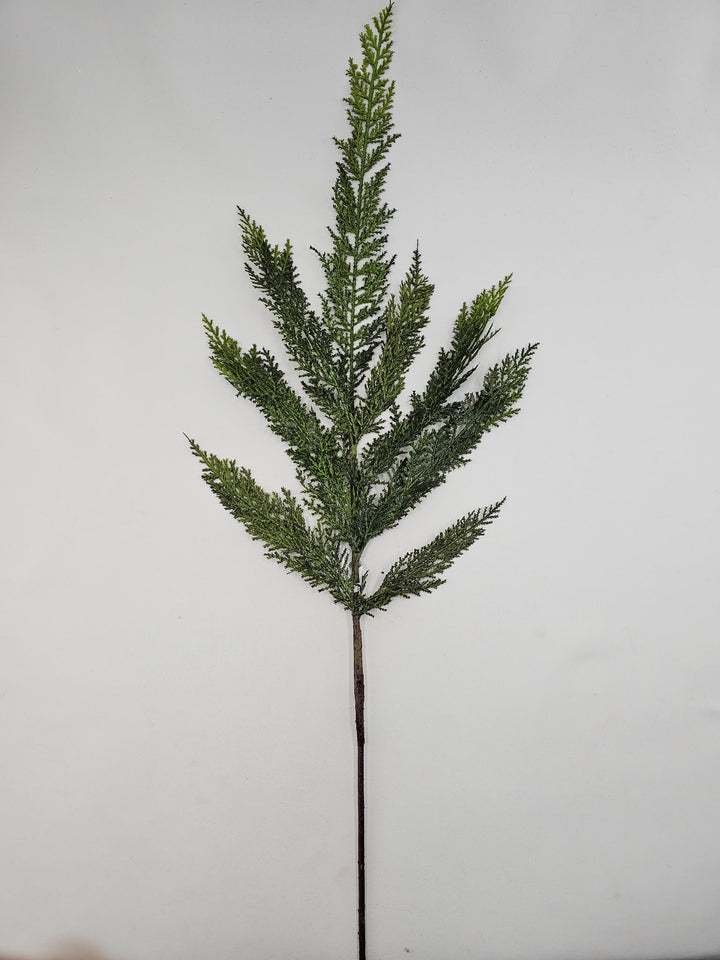 Artificial Green Cedar Spray - 30"