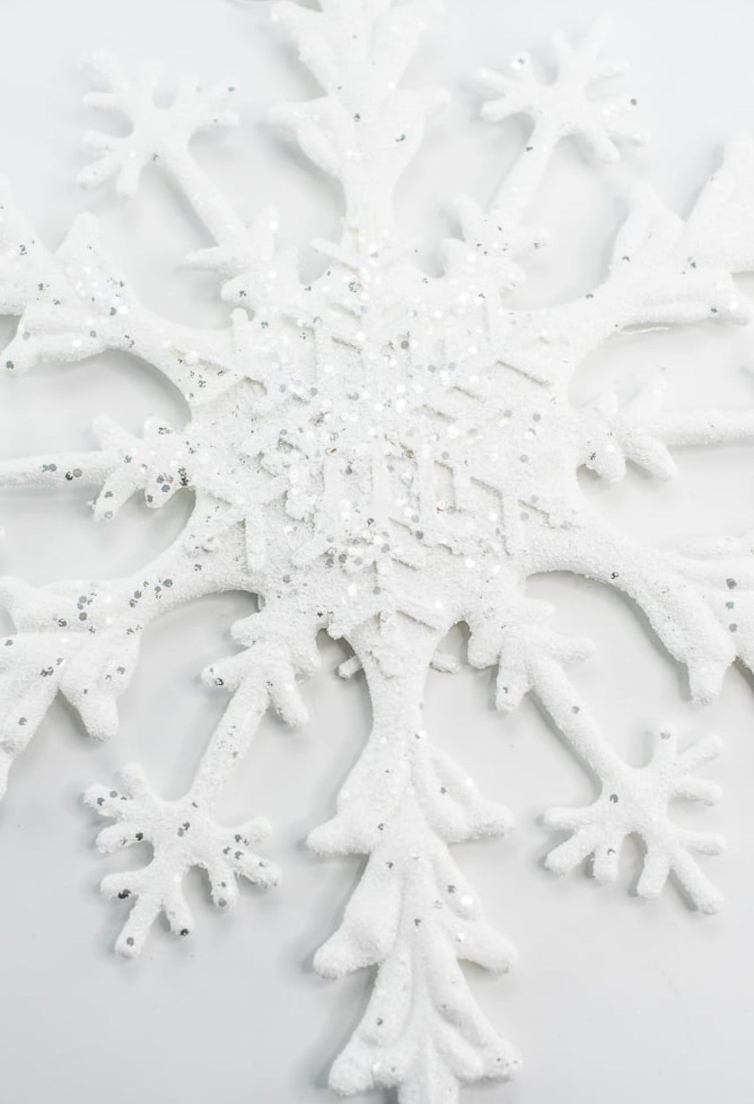 18" Large Ornament Snowflake - Greenery MarketHoliday Ornaments85945WT