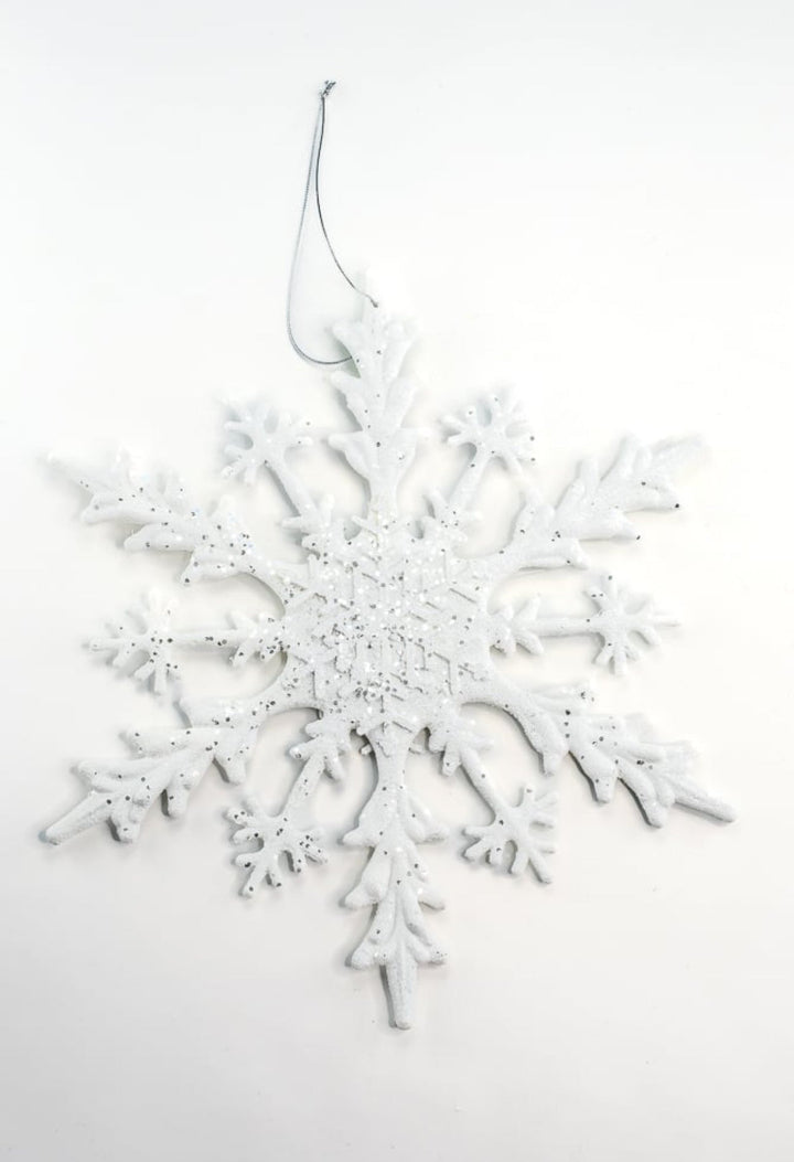 18" Large Ornament Snowflake - Greenery MarketHoliday Ornaments85945WT