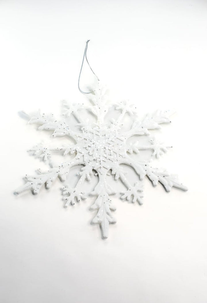 18" Large Ornament Snowflake - Greenery MarketHoliday Ornaments85945WT
