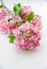 Real touch, snowball hydrangea spray - pink