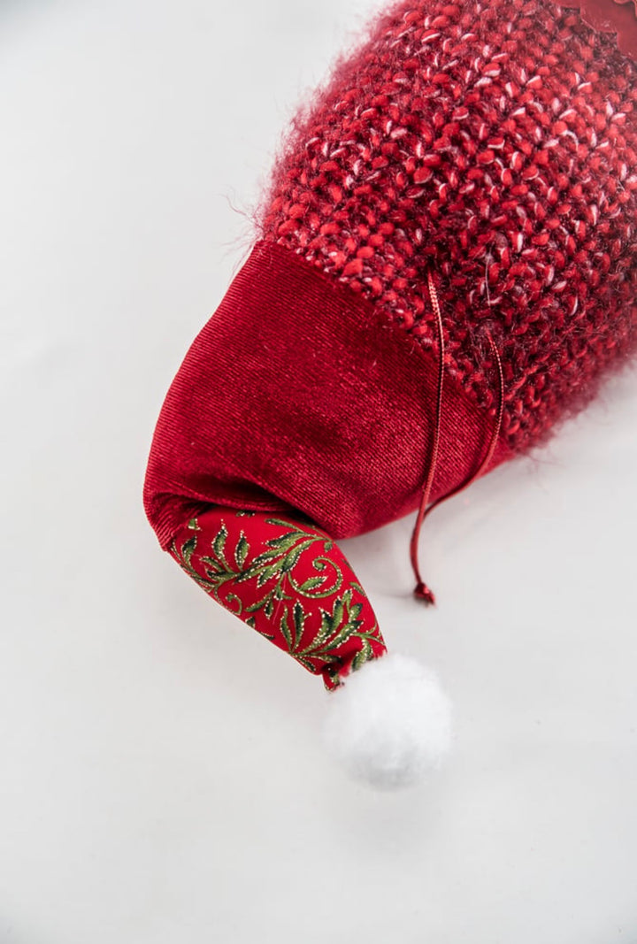 Red Santa Face Ornament - 20"