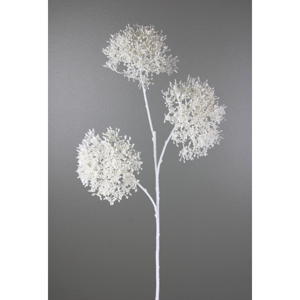 Artificial White Queen Anne's Lace Spray - 29"