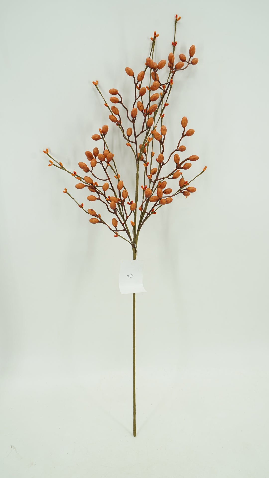 Artificial Orange Berry Spray - 32"