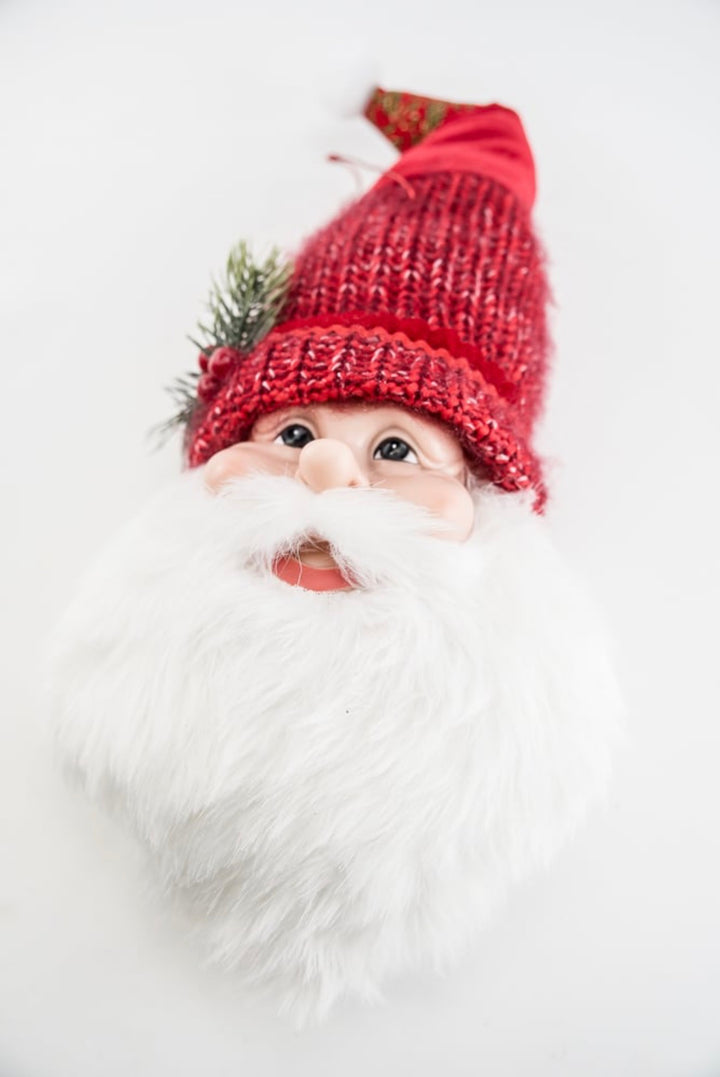 Red Santa Face Ornament - 20"