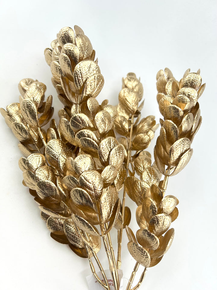 Gold Shiny Hops Bush - 17"