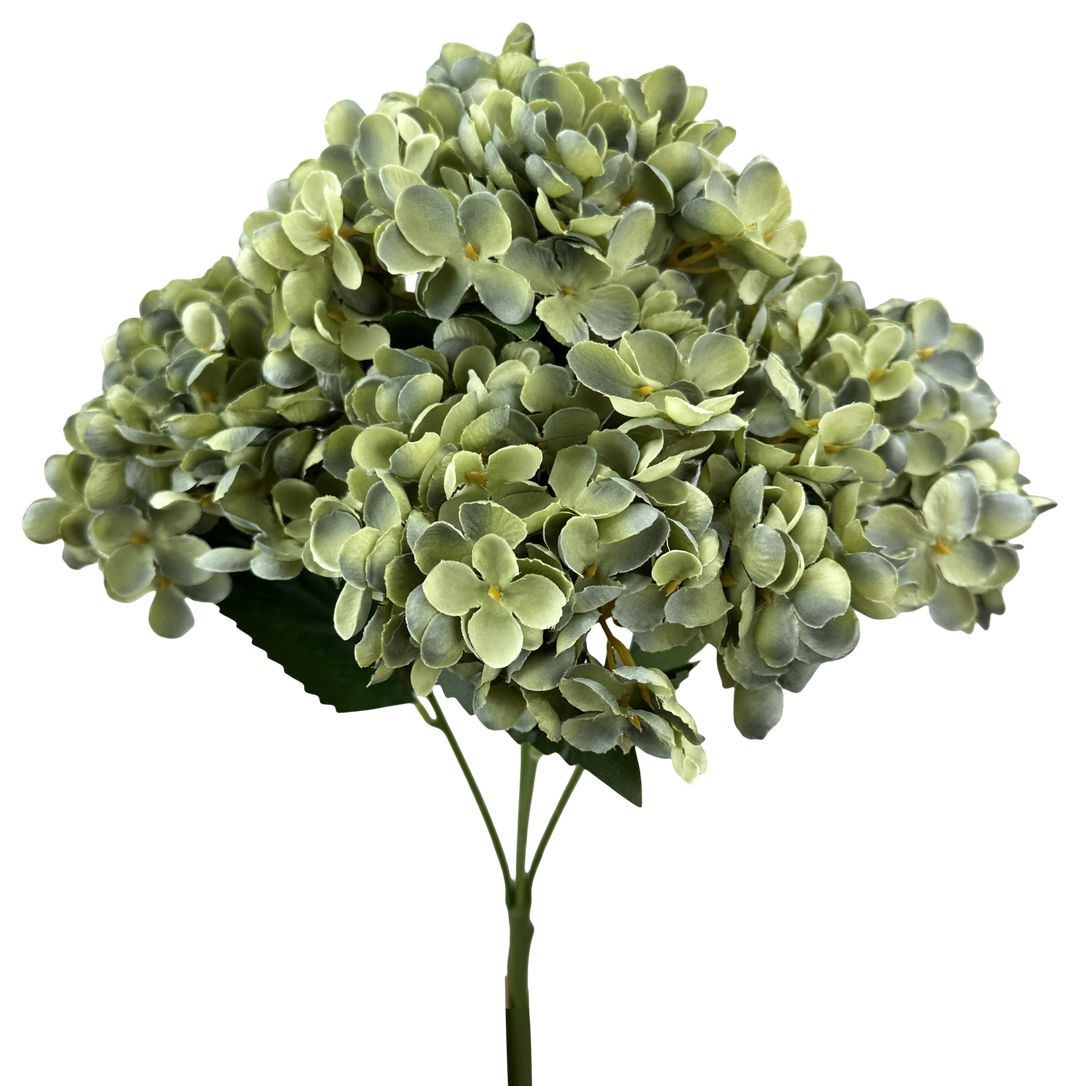 Artificial Sage Hydrangea Bush - 19"