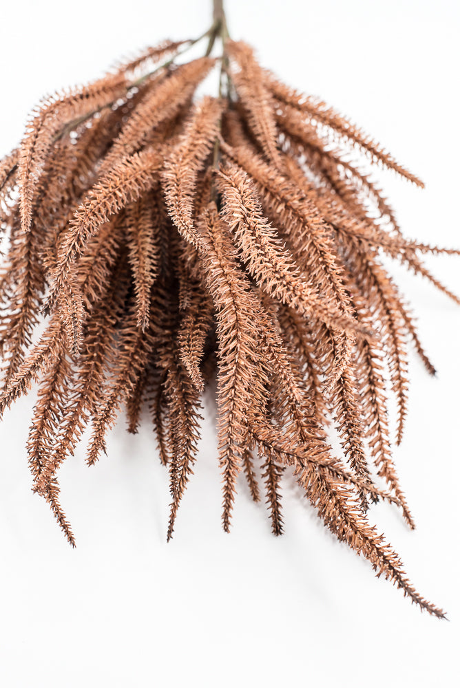 Artificial Brown Lavender Bush - 20"