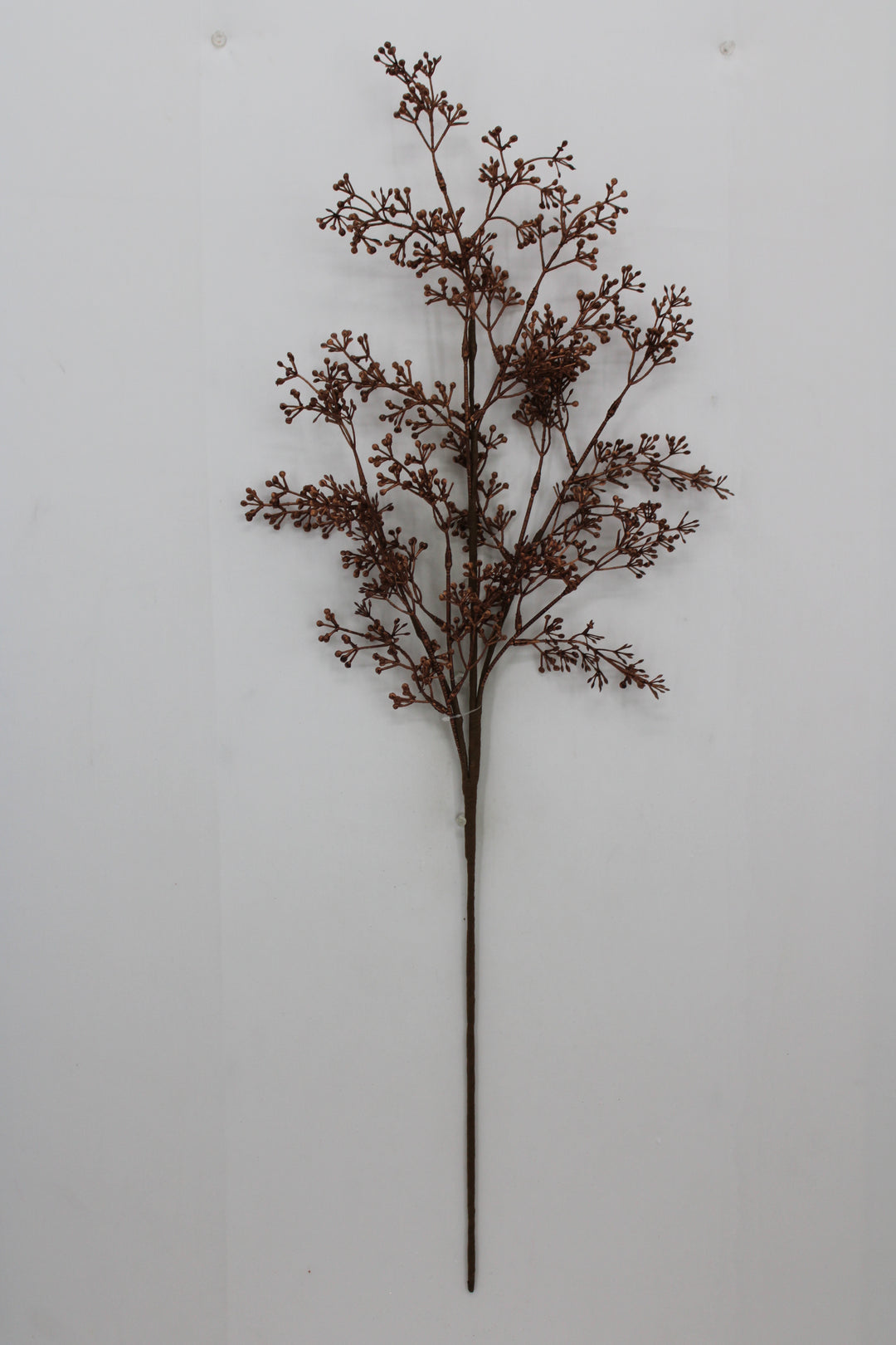Artificial Copper Eucalyptus Seed Spray - 33"