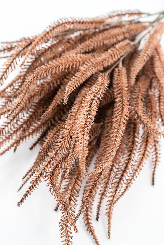 Artificial Brown Lavender Bush - 20"