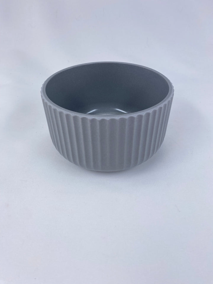 Light Gray Ribbed Melamine Garden