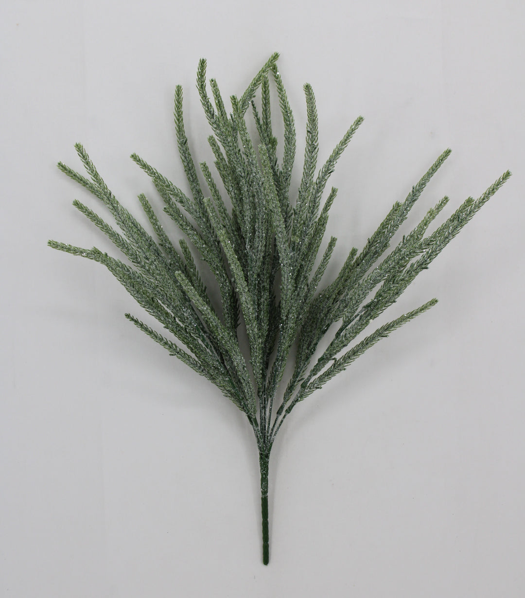 Artificial Frosted Plastic Bush - 21"