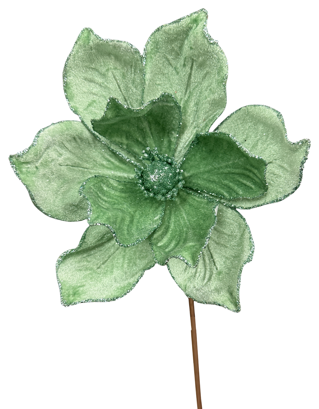 Artificial Mint Magnolia Stem - 8"