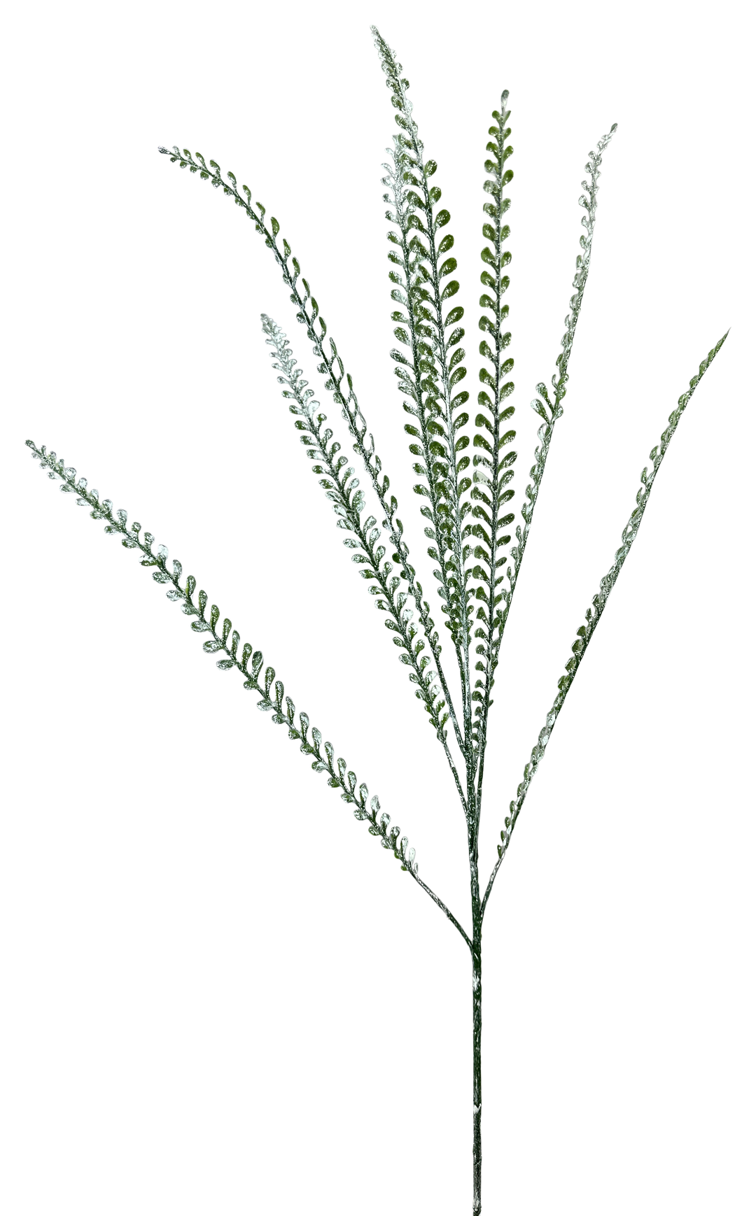 Artificial Frost Leaves Spray - 32"