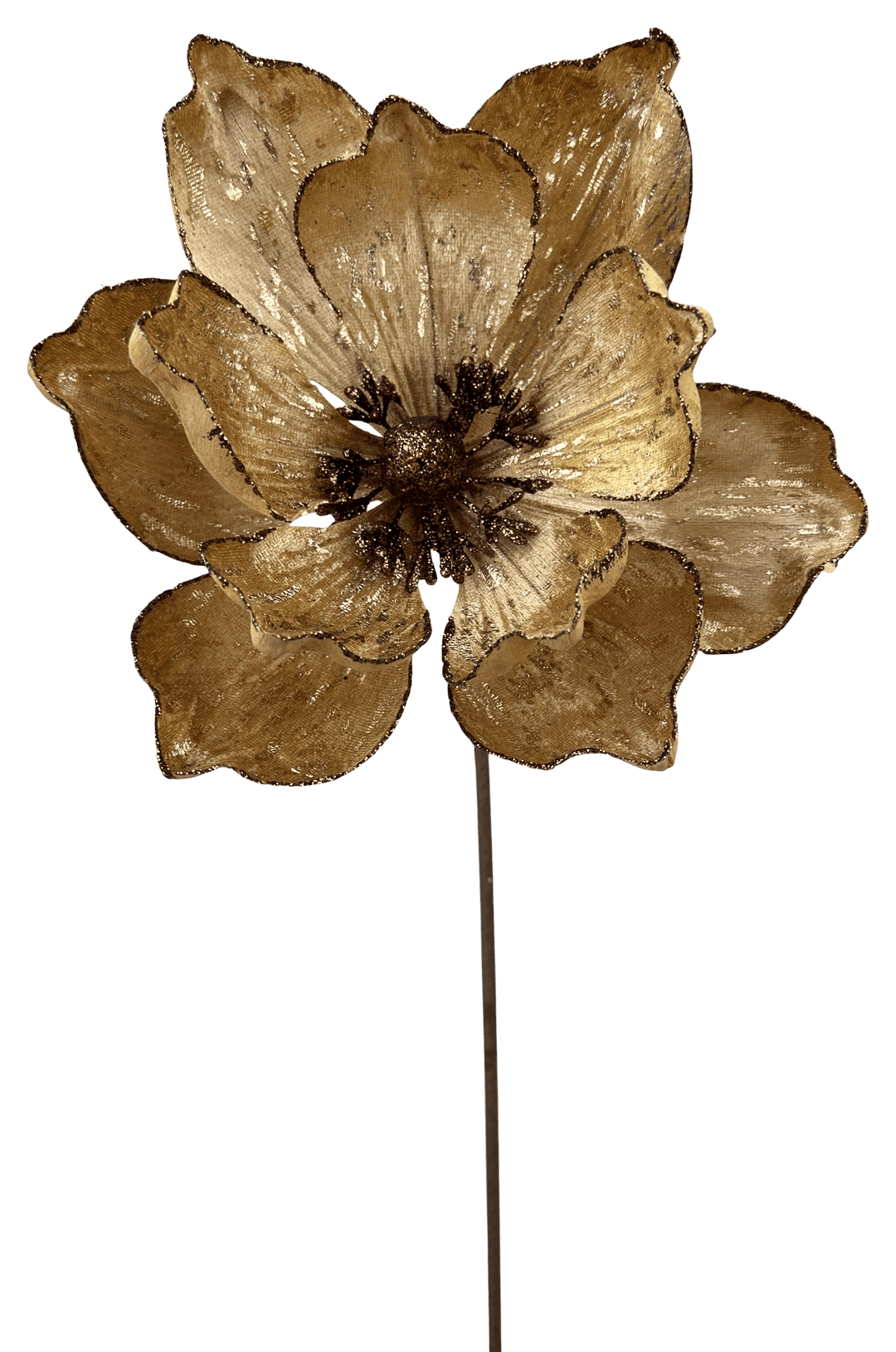 Artificial Beige Magnolia Stem - 21"