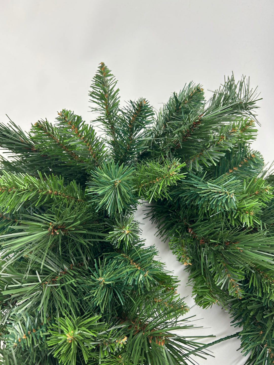 Green Deluxe Evergreen Mailbox Pine Swag - 36"