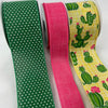 Cactus bow bundle x 3 ribbons