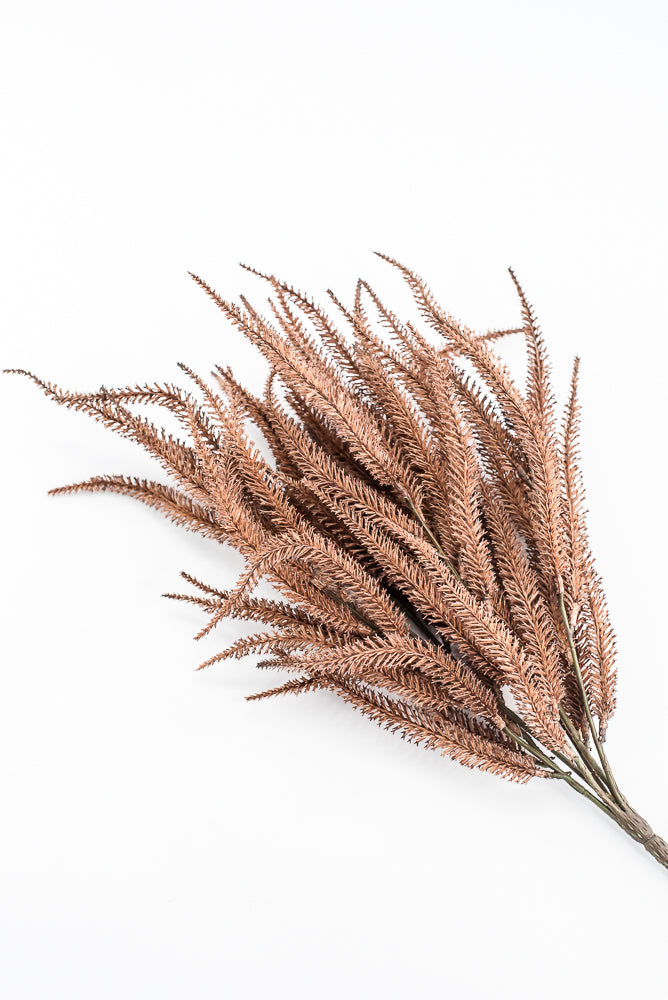 Artificial Brown Lavender Bush - 20"