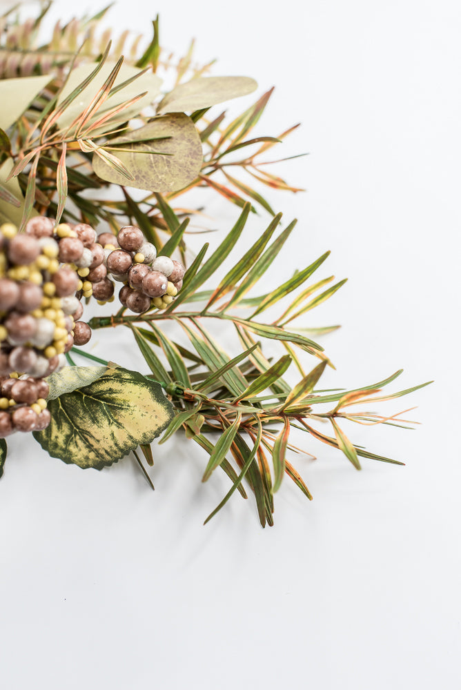 Fall mixed foliage & pumpkin spray
