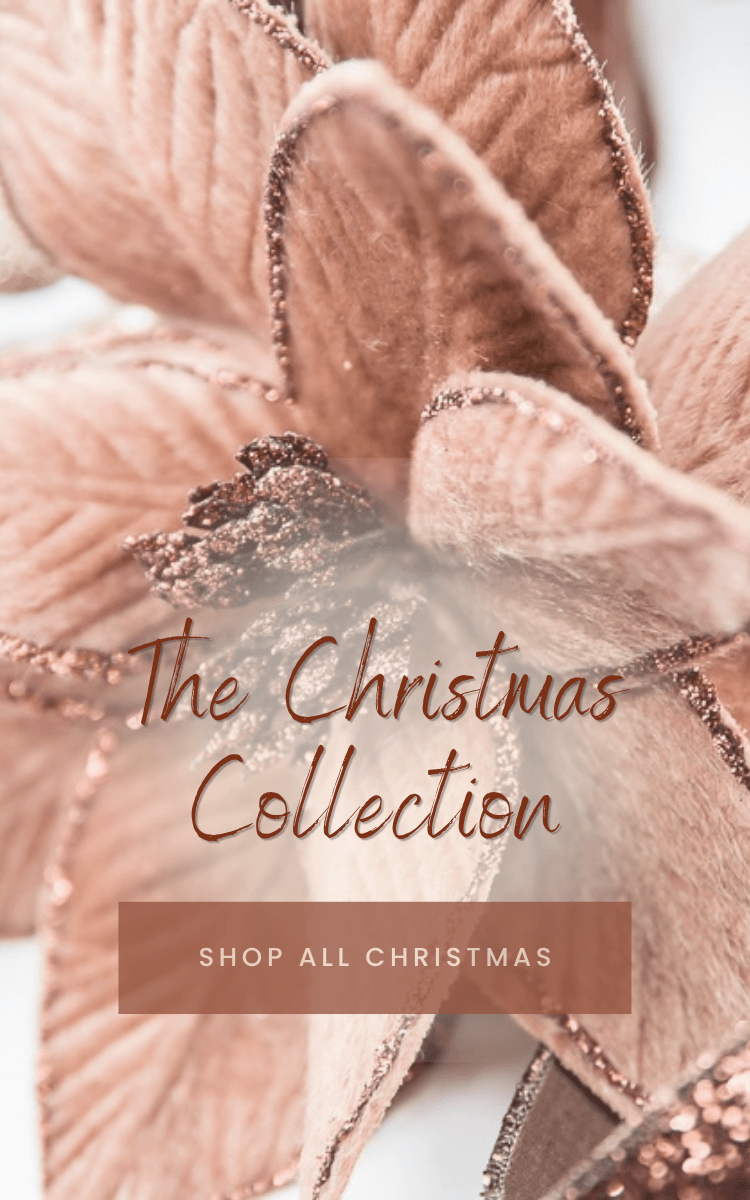 The Christmas Collection banner with a shop all christmas button
