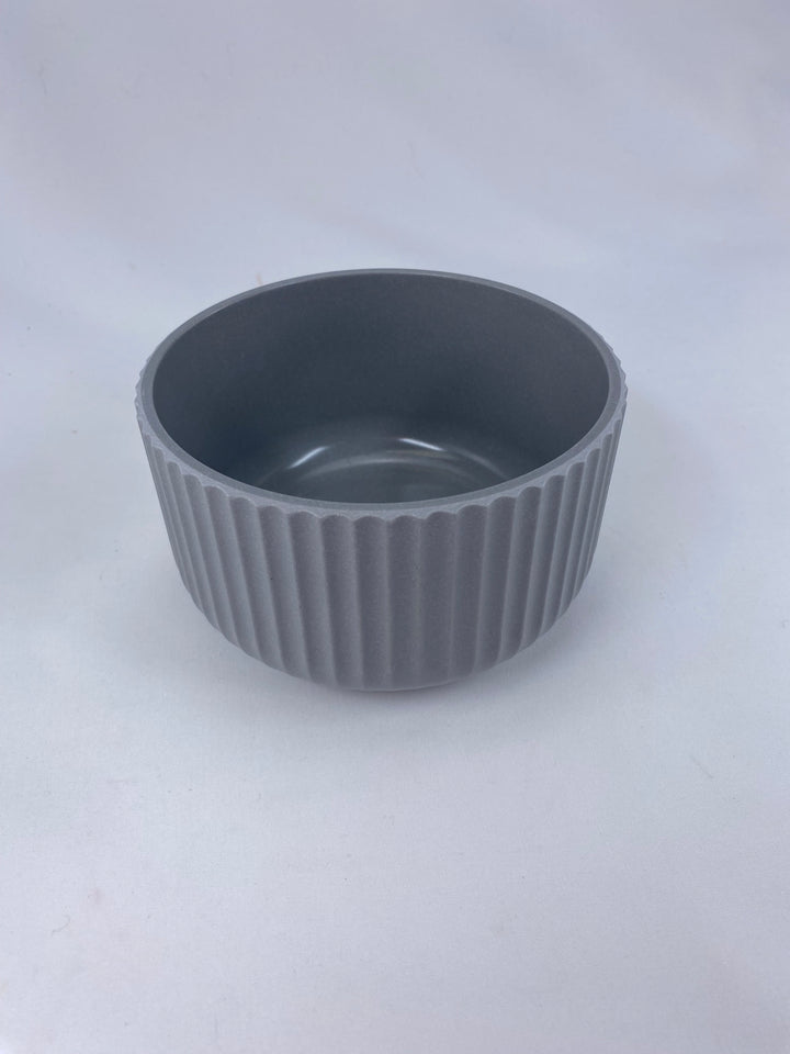 Light Gray Ribbed Melamine Garden