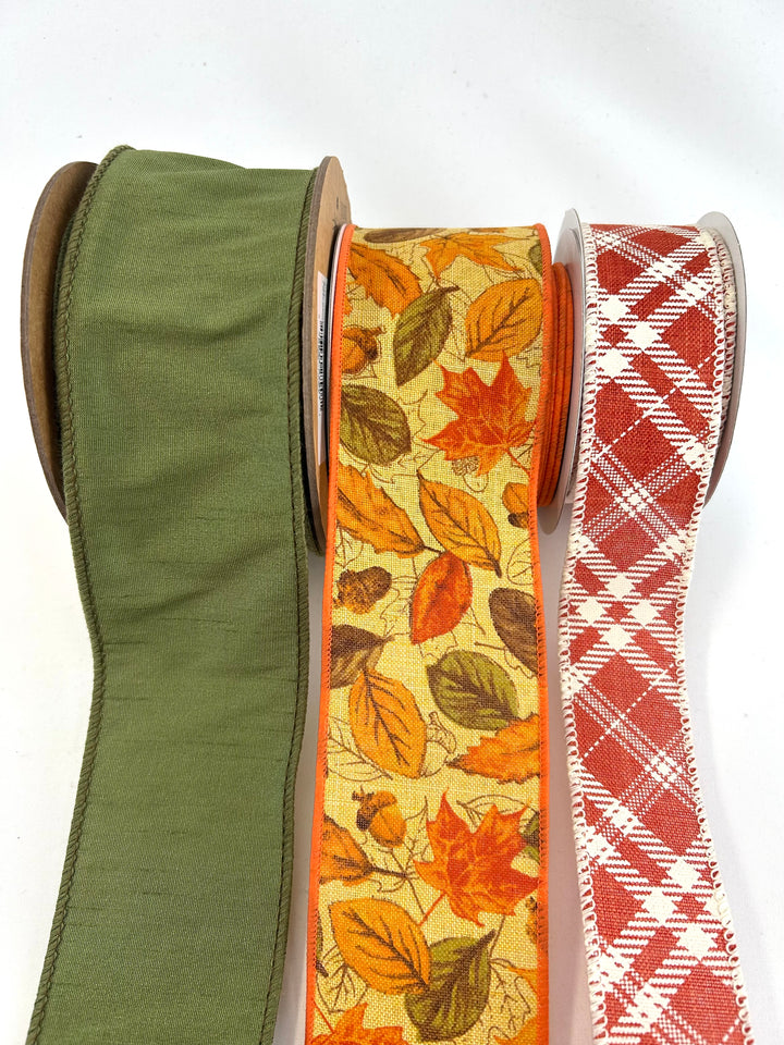 DIY Bow Making Bundle - Autumn Leaf