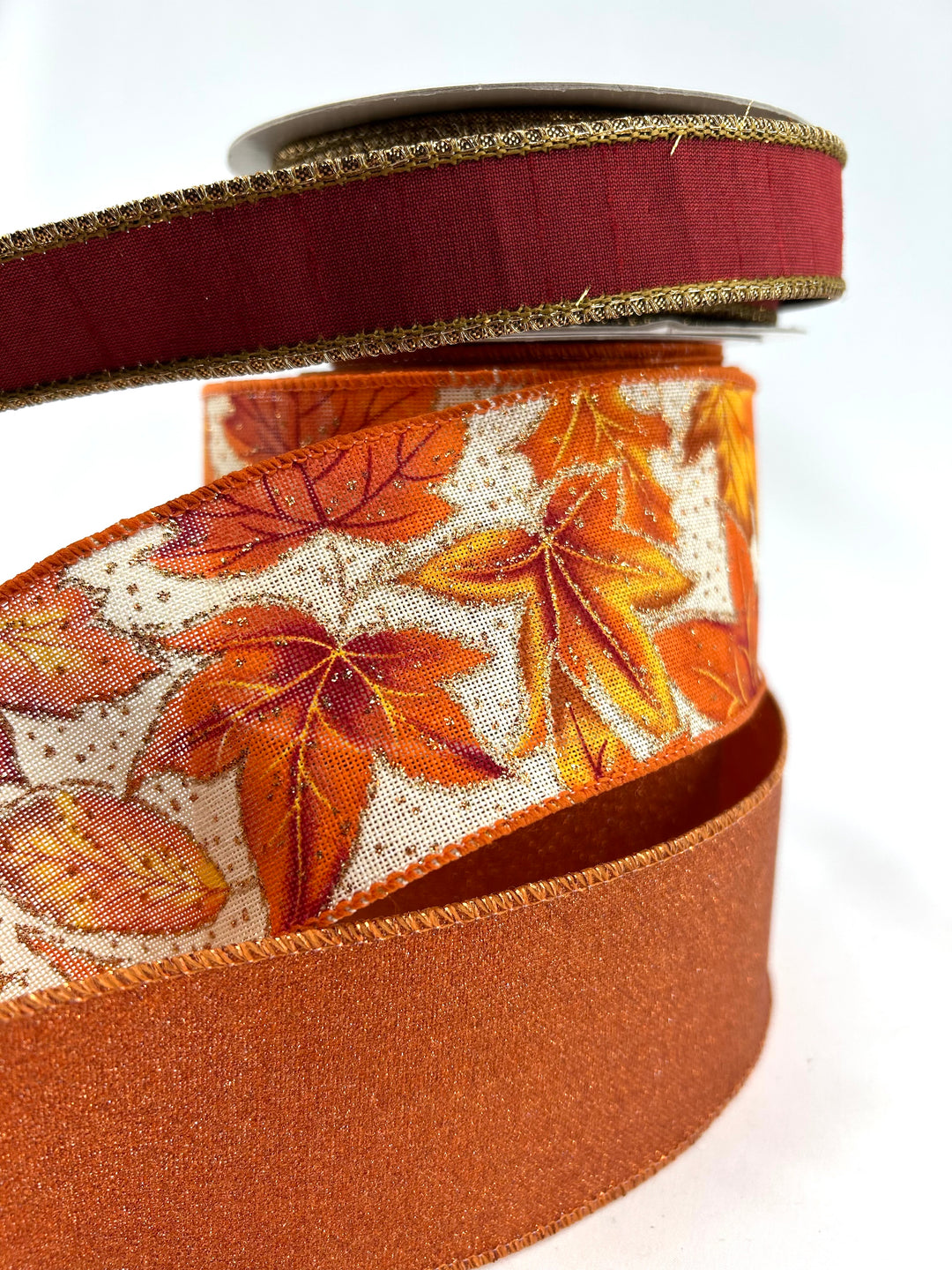 DIY Bow Making Bundle - Maple Leaves