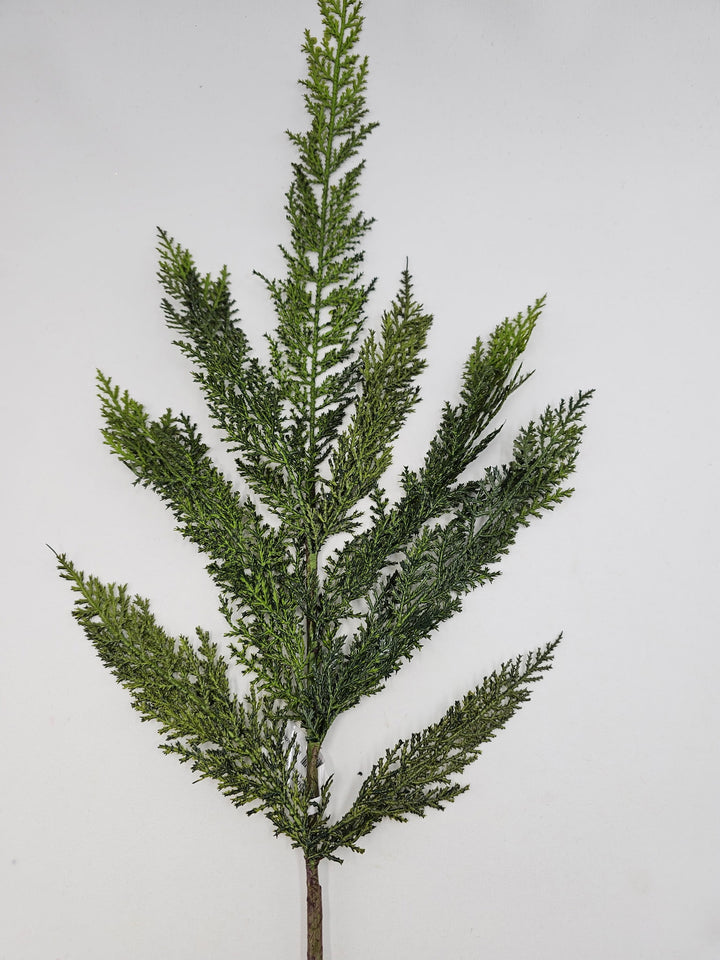 Artificial Green Cedar Spray - 30"