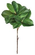 Artificial Green Magnolia Leaf Spray - 30"
