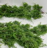 Natural touch, artificial cedar pine garland 68”