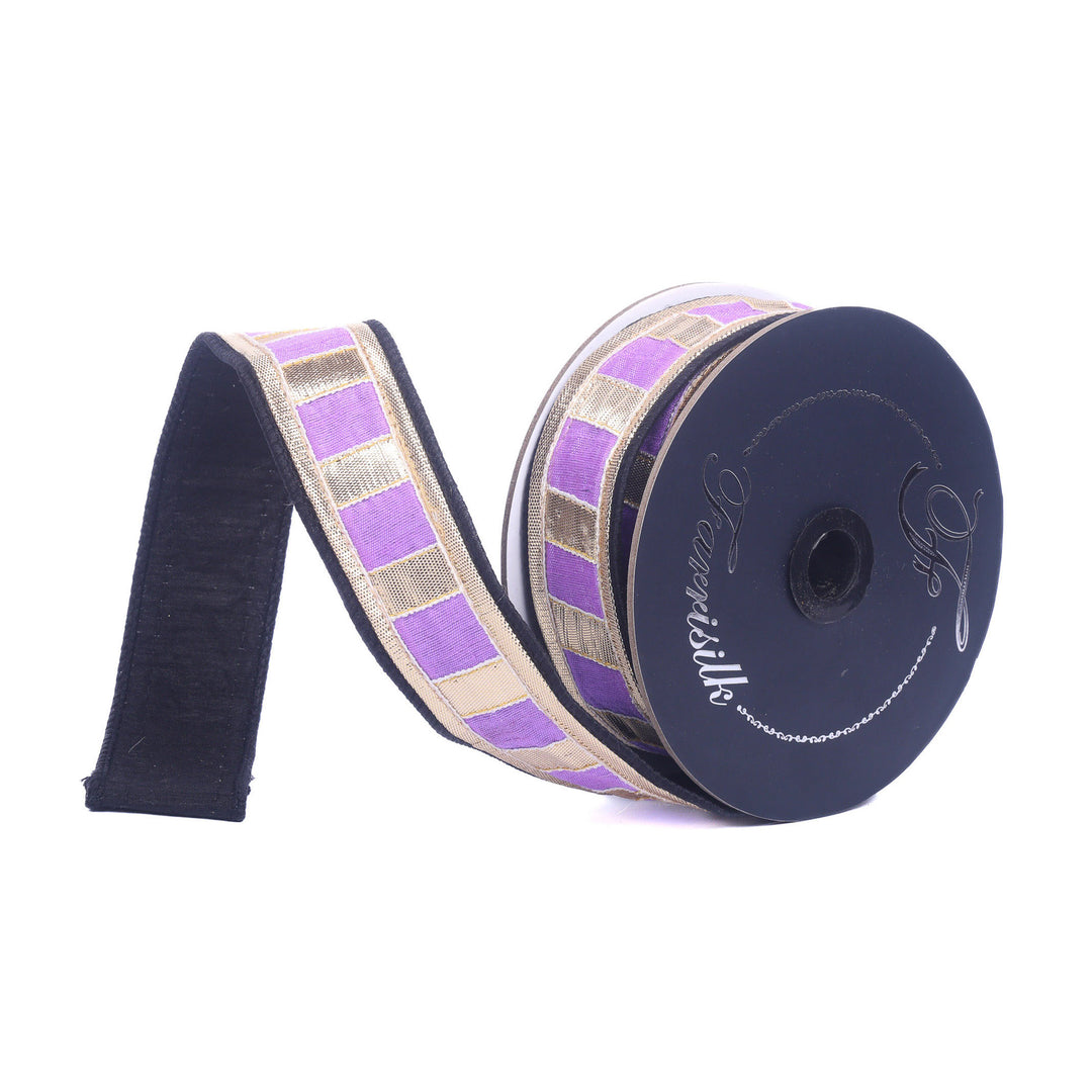 Farrisilk Lavender Fantastical Wired Ribbon - 1.5"