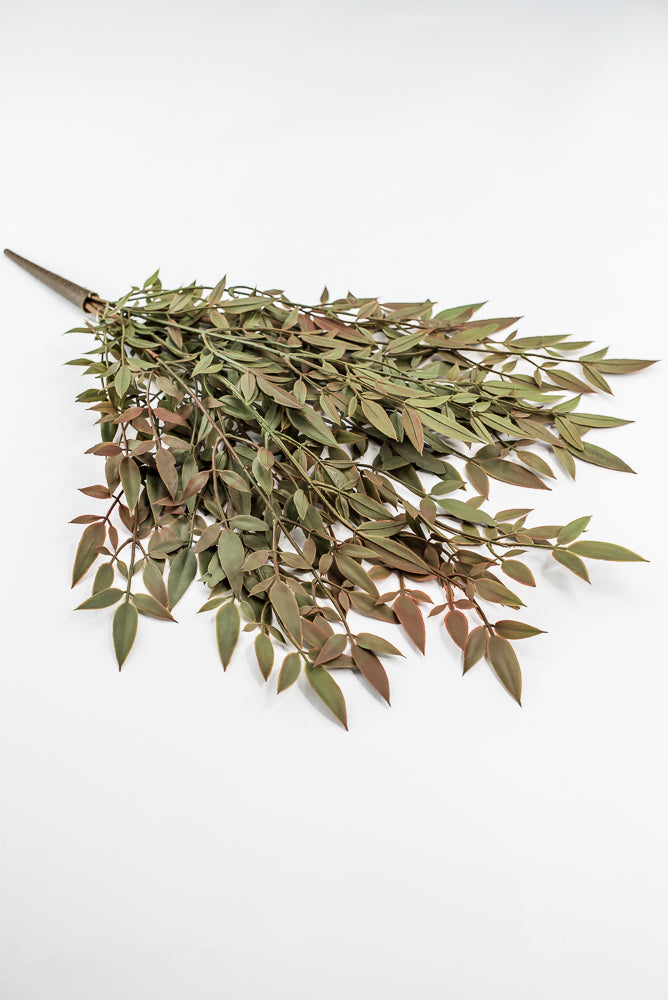 22" Plastic Leaf Bush