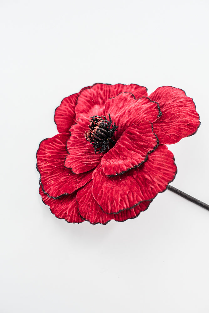 Red Fantasy Flower Pick