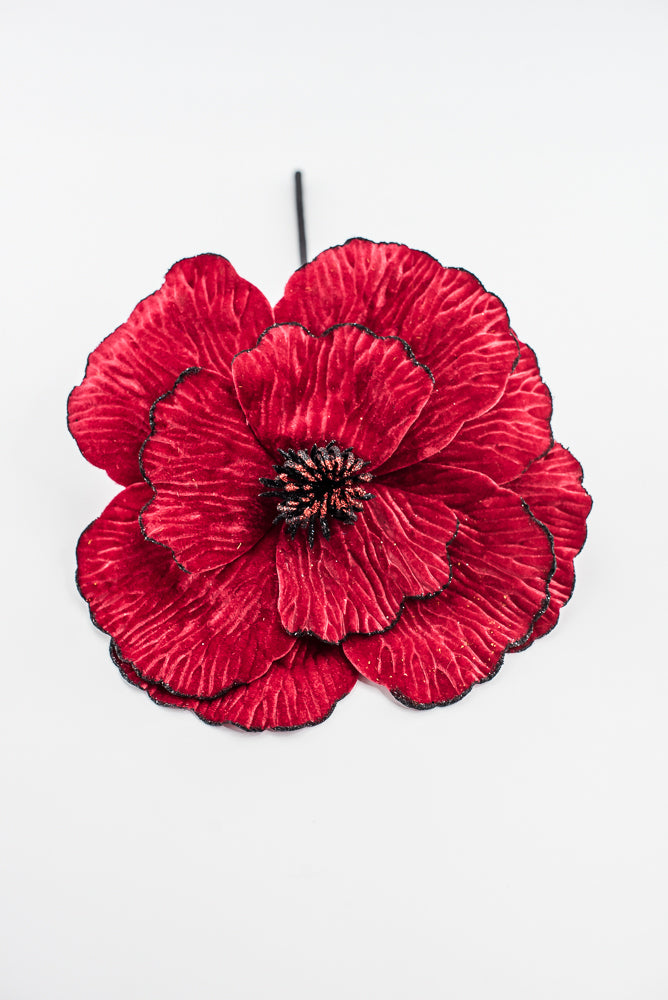 Red Fantasy Flower Pick