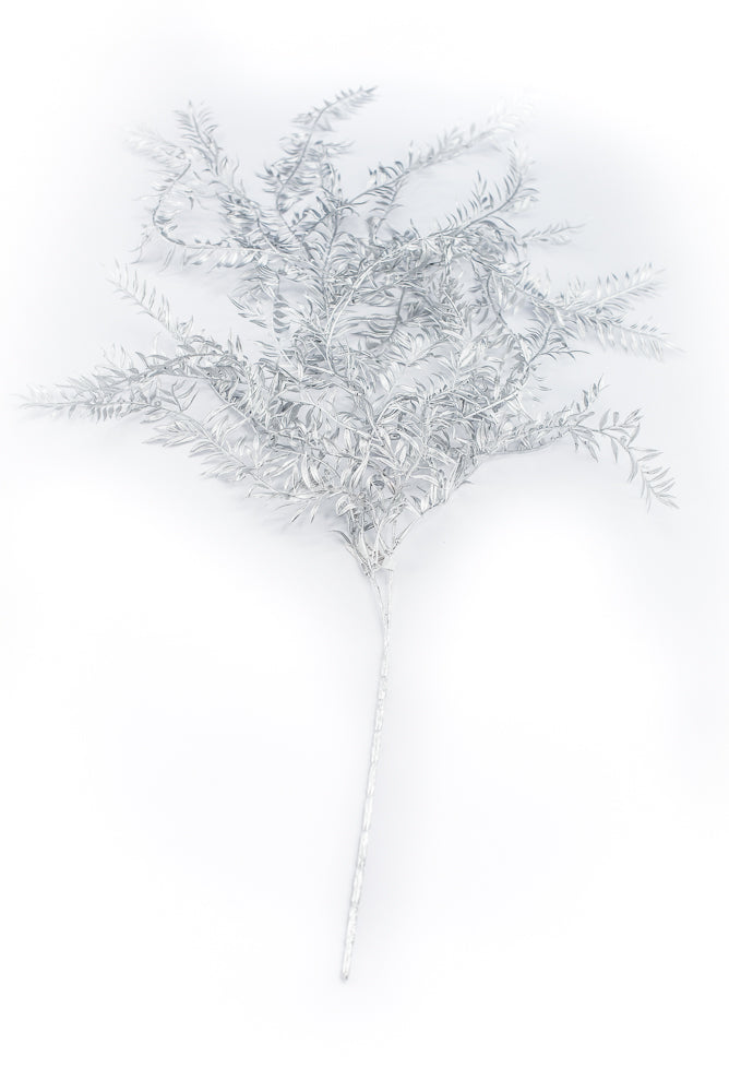 Silver hanging hemlock spray