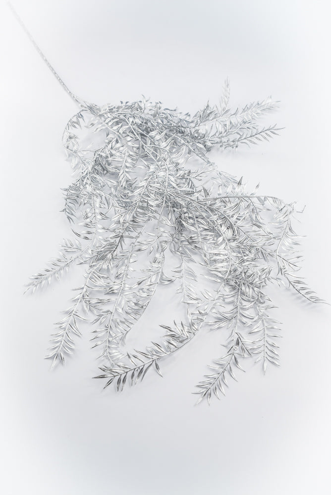 Silver hanging hemlock spray