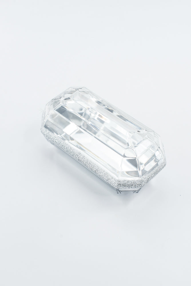 Silver Jewel Ornament - 4"-5"